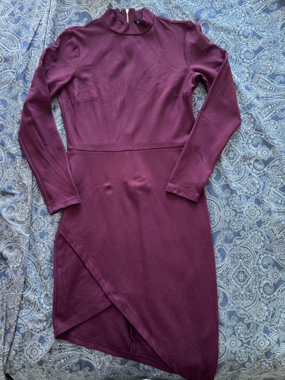 Dynamite Deep Plum Zip-Back